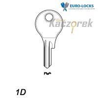 Mieszkaniowy 146 - klucz surowy - Euro-Locks serii 1D